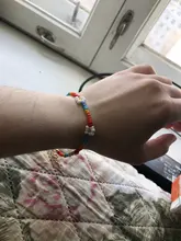 HangZhi-Pulseras de margaritas coreanas con flores, coloridas y transparentes, hechas a mano, elásticas, joyería, novedad de 2020