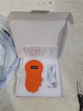 Lector de identificación de mascotas, escáner Digital de Chip Animal, Microchip recargable por USB, FDX-B de identificación portátil, lector de Microchip para gato y perro