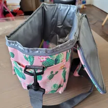 Fiambrera con aislamiento para mujer, bolso térmico para comida fresca para niños, bolsa de almacenamiento, refrigerador, bolsas de Picnic, funda grande de 7l