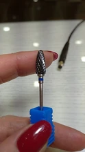 Color broca de clavo de cerámica eléctrica manicura taladros de máquina fresadora cortador de uñas manicura cortador de uñas artístico herramientas