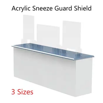 Sneeze Guard Shield Protection Safety Counter Top Perfection Reception Counter Side Office Reception Droplet Defense 3 Sizes
Sneeze Guard Shield Protection Safety Counter Top Perfection Reception Counter Side Office Reception Droplet Defense 3 Sizes