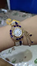 Reloj de pulsera de lujo con diamantes de imitación para Mujer, accesorio femenino de marca superior, 2021