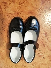 Zapatos de cuero para niñas, zapatos de baile de princesa para vestido de boda, sandalias de verano con lazo, moda coreana, color negro