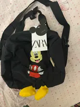 Nueva Disney Mickey Mouse dibujos animados chica bolso de los niños bolsa de almacenamiento de las niñas de dibujos animados Mickey Minnie Mouse bolso bolsos de hombro