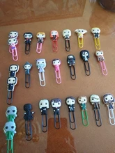 25 uds caliente icono de marcadores de libro de papel Clips de papelería para maestro de los estudiantes de la Escuela de suministros de oficina punto de libro regalo de los niños