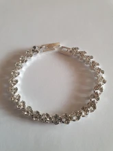 Pulsera de oro rosa de Color plateado para mujer, colgante de corazón de cristal, pulsera de mujer, joyería fina de Boda nupcial, regalo