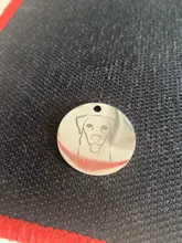 Grabado por encargo perro gato etiqueta Anti-perdido Pet ID etiqueta 2021 diseño Nombre del número de teléfono de perro cachorro Collar suministros
