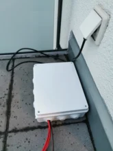 Caja de alimentación impermeable para exteriores, caja de control eléctrico de plástico ABS IP65, bricolaje, carcasa de cable de conexión interior, caja de empalme de Rama