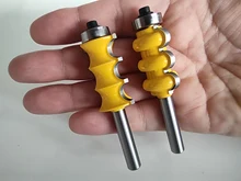 Bits-Set Line-Knife Woodworking-Cutter Molding Router Triple-Flute 8mm Shank Large SHERUI