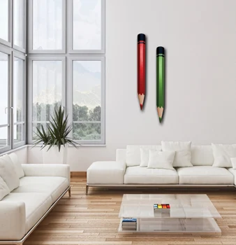 Decorative Wooden Colored Pencil - 1 pcs (90 cm x 8 cm x 4) - hand-made - Red
Decorative Wooden Colored Pencil - 1 pcs (90 cm x 8 cm x 4) - hand-made - Red