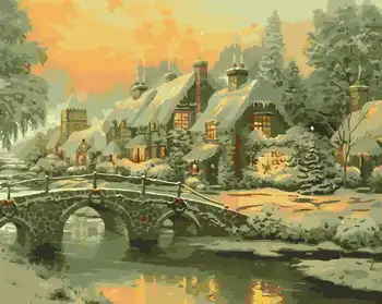 Drawing on wood by numbers (24 colors) 40x50 cm "bridge and snow-covered houses" Red Cat awd063
Drawing on wood by numbers (24 colors) 40x50 cm "bridge and snow-covered houses" Red Cat awd063
