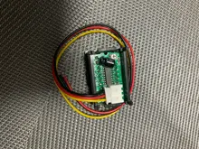 0,36 DC 0-100V Mini voltímetro Digital LED rojo verde azul LED Detector de voltaje del coche DC 2,3-30V calibrador de lectura 2 3 Cable