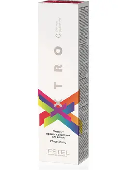 EX/NR Пигмент прямого действия для волос XTRO WHITE Красный, 100 мл
EX/NR Пигмент прямого действия для волос XTRO WHITE Красный, 100 мл