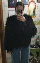 FQLWL-abrigo de piel sintética para mujer, abrigo de talla grande, negro, blanco, rosa, abrigo de peluche, chaqueta de piel para mujer, ropa exterior peluda para Otoño e Invierno