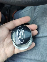 4 Uds 54mm para tapacubos centrales de coche llanta, cubo cubre emblema insignia para ford Fiesta se fusión Mondeo de La etiqueta engomada
