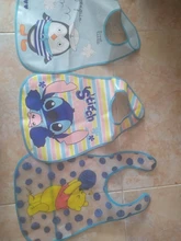 Baberos de bebé bonitos de dibujos animados bebé niño impermeable, de Saliva Toalla de algodón ajuste 0-3 años bebé Burp paños de alimentación