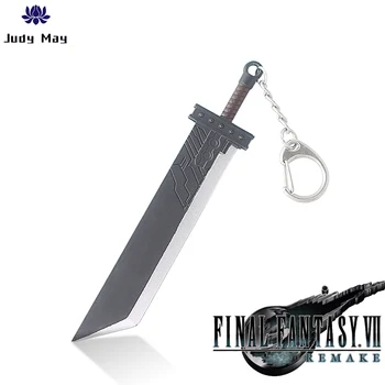 Cloud Strife Buster Sword Keychain Men Final Fantasy 7 Remake Zack Fair Weapon Sword of Armor Break Key Ring Metal Game llaveros
Cloud Strife Buster Sword Keychain Men Final Fantasy 7 Remake Zack Fair Weapon Sword of Armor Break Key Ring Metal Game llaveros