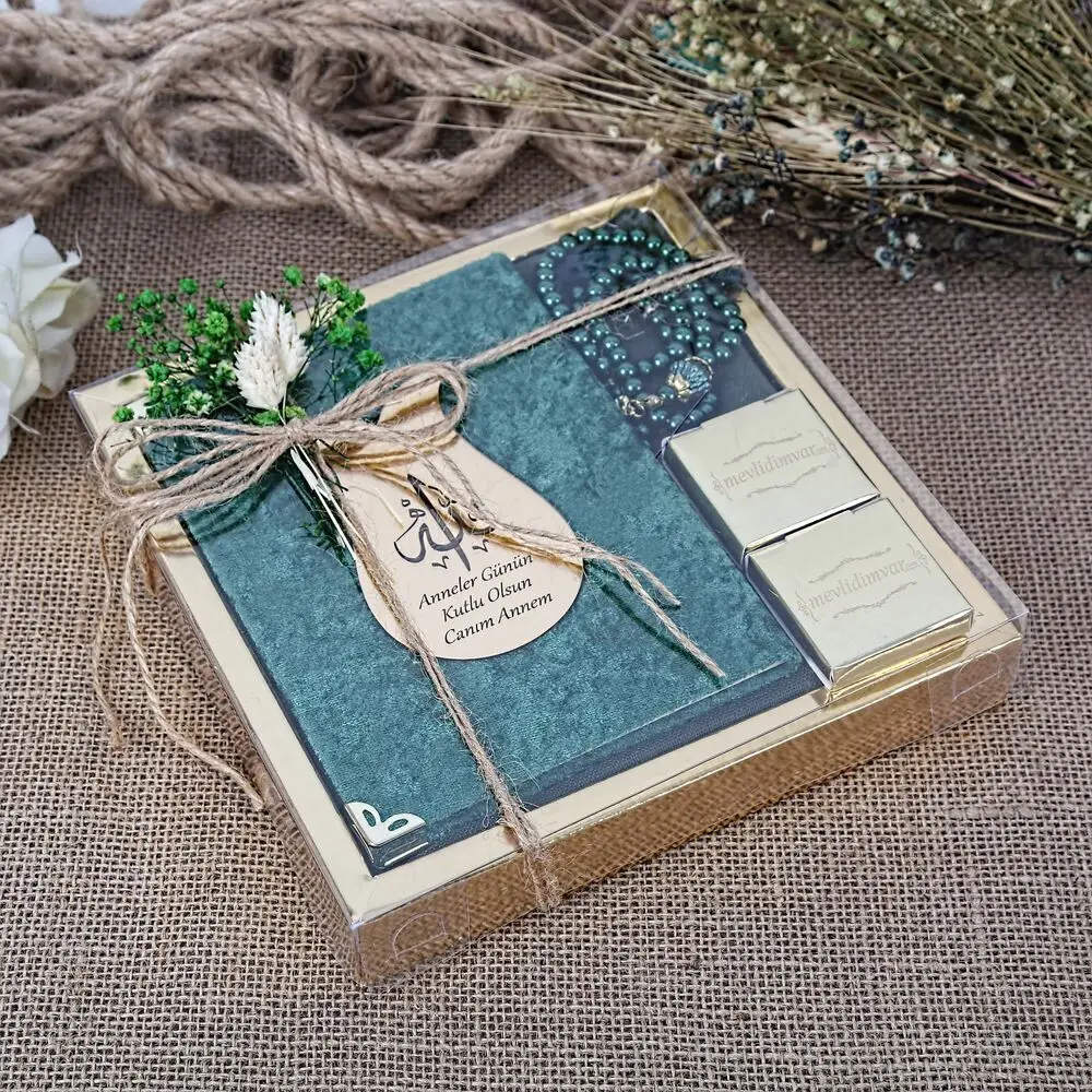 

GREAT GIFT Mevlüt gift package GREAT GIFT Mevlüt gift package Luxurious Islamic Gift Set for Mother's Day - Green FREE SHİPPİNG