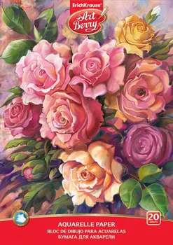 Album for drawing with watercolor paper on glue artberry roses, A4, 20 sheets erichkrause 45439ek
Album for drawing with watercolor paper on glue artberry roses, A4, 20 sheets erichkrause 45439ek