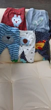 Venta al por menor 5 unids/pack 0-2years PP Pantalones Bebé cartoonfor Niños Niñas Ropa