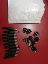 Female Jack Connector Plugs Screw-Nut Panel-Mount Power-Socket Plastic Dc022 Dc 10PCS