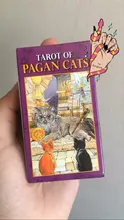 Board-Game Oracle-Cards Deck Tarot Astrology Pagan Cats Party Family Divination of Full-English