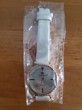 Reloj de pulsera analógico para Mujer, 5 uds., correa de cuero, de cuarzo, negro