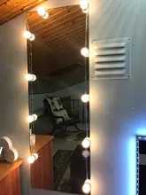 Espejo, decoración de dormitorio de maquiagem profissional completa tocador de mueble de vanidad espejo de luz, luces led para maquillaje luz hollywood