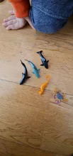 Figuras de animales marinos coleccionables para niños, 5 uds., de PVC, vida marítima océano, regalo de colección educativo