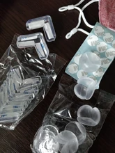 Protector de seguridad de silicona para niños y bebés, protectores de esquina de muebles, cubierta de protección de mesa anticolisión, protectores para bordes y esquinas, 20 Uds.