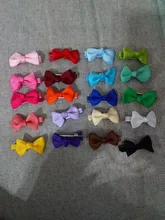 20 unids/lote Color mixto bebé pinza para el pelo de bebés ornamento del pelo Pelo lazo de Clip poco horquilla de pelo Clips para chica de regalo