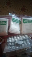 3 uds nuevos quemar aderezo venda Triangular de primeros auxilios kit de vendaje fijación de fractura de emergencia vendaje cuidado de la herida
