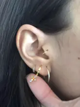 CANNER-collar de plata de ley 925 para mujer, collares con colgante de circón de colores cruzados, joyería femenina, collares de Color dorado