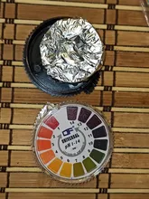 5m 1-14 PH Indicador de ácido alcalino medidor de prueba rollo de papel para agua Saliva orina suelo papel de tornasol pruebas de medición