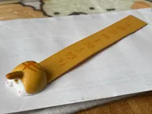 Kawayi-marcapáginas de perro gato dibujo de hámster, zorro, trasero, artículo de lectura de libros, regalo creativo para niños, papelería, novedad