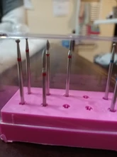 Portabrocas de Lima electrónica para uñas, 10/7 ranuras, caja de almacenamiento clara para limas eléctricas rotativas, accesorio herramienta de exhibición de uñas