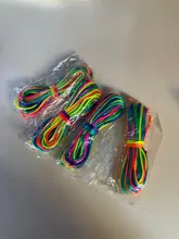 TYRY.HU-cordón de nailon satinado MultiColor de 10 metros, cuerda sólida para cuentas para confeccionar joyas de algodón para bebés, de seda trenzada de 2mm