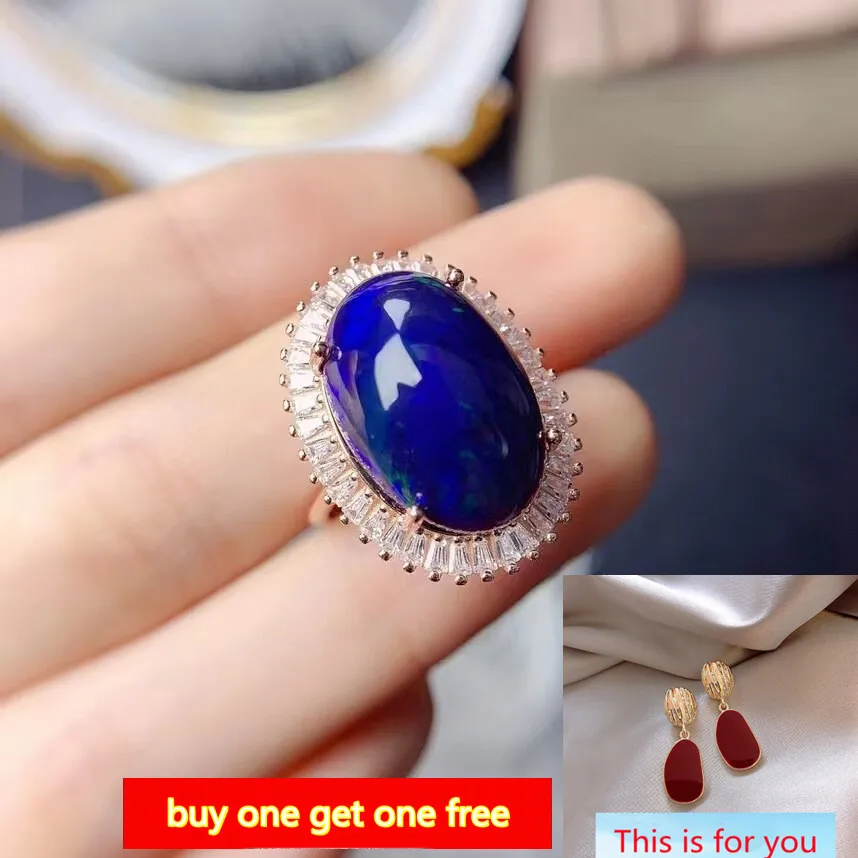 Vintage Noble Natural Opal Ring 925 Sterling Silver Inlaid Large Oval Gemstone Women's Bridal Wedding Engagement Party Gift
Vintage Noble Natural Opal Ring 925 Sterling Silver Inlaid Large Oval Gemstone Women's Bridal Wedding Engagement Party Gift
