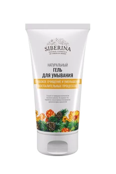 Gel for washing "deep cleansing and reducing inflammatory processes" 150 ml siberina
Gel for washing "deep cleansing and reducing inflammatory processes" 150 ml siberina