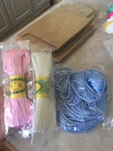 20 m/lote de cuerdas de Nylon 1,5mm Clip chupete cadena collar de dentición hacer cuerda perlas de silicona satín hecho a mano hilo de joyería