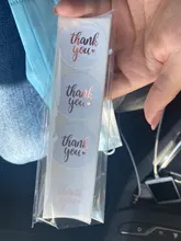 Pegatinas de agradecimiento, 100 Uds. Por apoyar mi etiqueta de pequeño negocio, pegatinas para embalaje, decoración estacionaria