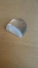 Tope de puerta acrílico para el hogar y la Oficina, soporte de puerta autoadhesivo transparente, sin necesidad de perforar, Tope de puerta, protección de paredes, muebles, 1 Uds.