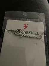 Lemegeton-pulsera personalizada con nombre para niña y mujer, joyería de Color dorado, pulseras de cadena ajustables de acero inoxidable