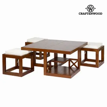 Centre Table Mindi wood (90 x 90 x 45 cm) - Chocolate Collection by Craftenwood
Centre Table Mindi wood (90 x 90 x 45 cm) - Chocolate Collection by Craftenwood