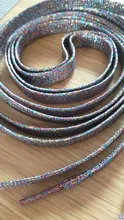 Cordón de zapato cordones con purpurina brillante, para zapatillas deportivas, para senderismo, gran oferta