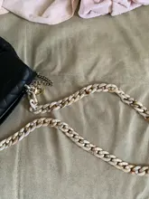 Bag-Accessory Replacement-Chain Shoulder-Handle-Chain Luxury Strap Acrylic Beige Resin