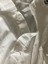 Blusa de talla grande 5XL para mujer, ropa de calle elegante, Tops y blusas para mujer, camisetas blancas de manga larga/corta