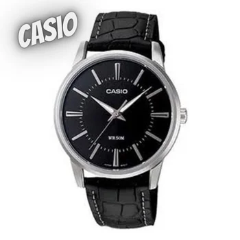 

CASIO Quartz Men's Watch Analog Casual Luxury Black Casio MTP-1303L-1AVDF Enticer Round Men Wristwatch Top Quality Brand Watch