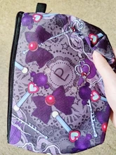 Bolso de cosméticos con lazo para mujer, bolsa de maquillaje con palo mágico, estuche de cosméticos con lazo, bolso organizador