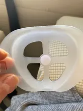 Soporte 3D para mascarilla facial, ayuda a respirar, soporte interior de silicona, válvula transpirable, cuidado de la piel